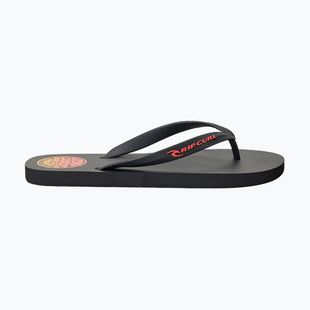 Vyriškos šlepetės Rip Curl Icons of Surf Bloom Open Toe black/orange
