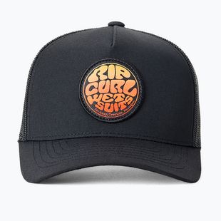 Vaikiška kepurė su snapeliu Rip Curl Wetsuit Icon Trucker washed black