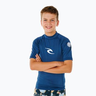 Vaikiški plaukimo marškinėliai Rip Curl Waves Upf light navy