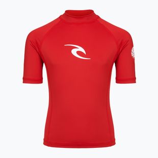 Vaikiški plaukimo marškinėliai Rip Curl Waves Upf lava red