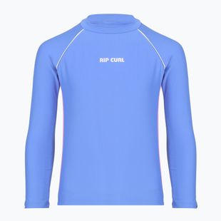 Vaikiški plaukimo marškinėliai Rip Curl Sunshine Revival Rashie cornflower blue