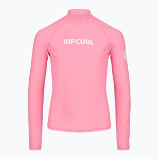 Vaikiška plaukimo ilgomis rankovėmis marškinėliai Rip Curl Classic Surf Rashvest begonia pink