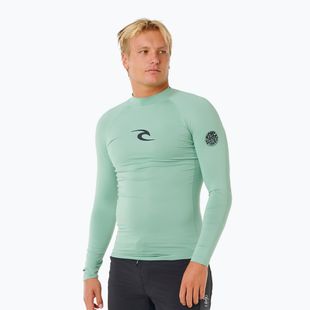 Vyriški plaukimo marškinėliai ilgomis rankovėmis Rip Curl Waves Upf Perf aloe