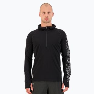 Vyriški termo megztiniai Mons Royale Temple Tech Hood black