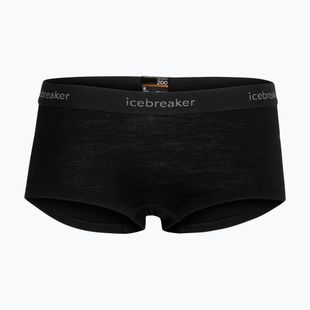 Moteriškos termoaktyvios trumpikės Icebreaker Merino 200 Oasis Boy Shorts black