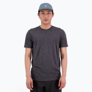 Vyriški termo marškinėliai Mons Royale Zephyr Tencel dūminiai