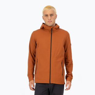 Vyriškas džemperis Mons Royale Arcadia Merino Fleece Hoody ginger