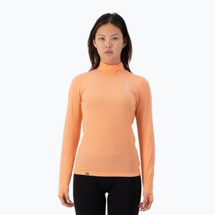 Moteriškas termoaktyvus džemperis Mons Royale Cascade Merino Base Layer punch