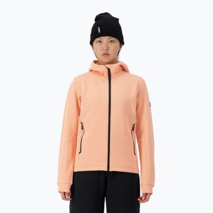 Moteriškas džemperis Mons Royale Arcadia Merino Fleece Hoody melon