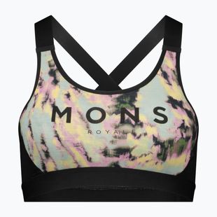 Mons Royale Stella Merino X-Back terminė liemenėlė juoda