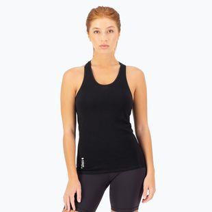 Moteriška termoaktyvi Mons Royale Bella Merino Tank juoda marškinėlė