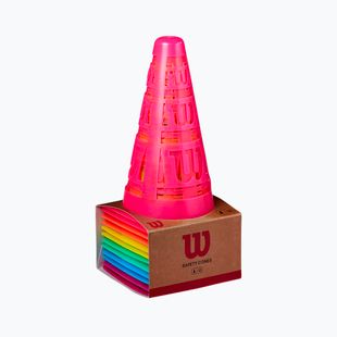 Wilson Safe Cones treniruočių kūgiai 12 vnt. WR8408701