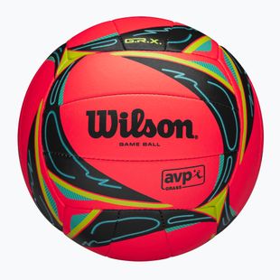 Paplūdimio/žolės tinklinio kamuolys Wilson AVP GRX Grass Game Ball red dydis 5