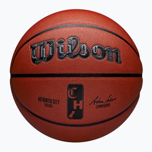 Krepšinio kamuolys Wilson NBA Authentic City Chicago brown dydis 7