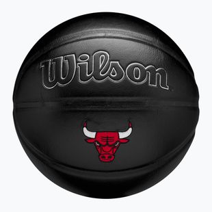 Krepšinio kamuolys Wilson NBA Team Premiere Chicago Bulls black dydis 7