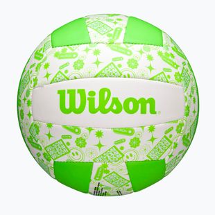 Tinklinio kamuolys Wilson Stamp green/white dydis 5