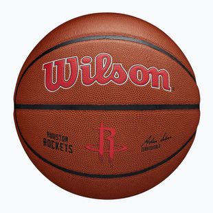 Krepšinio kamuolys Wilson NBA Team Alliance Houston Rockets brown dydis 7