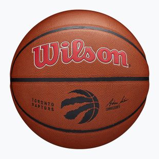 Krepšinio kamuolys Wilson NBA Team Alliance Toronto Raptors brown dydis 7