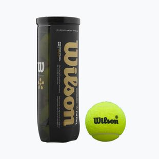 Padelio kamuoliai Wilson Premier Padel Speed 3B 3 vnt. yellow
