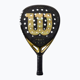 Padelio raketė Wilson Defy Pro V1 black/ gold