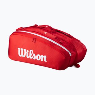 Teniso krepšys Wilson Super Tour Red 15PK red