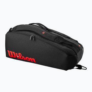 Teniso krepšys Wilson Clash V3 Super Tour 6PK black/ infrared
