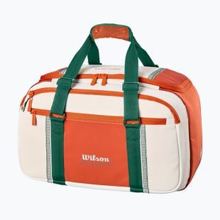 Teniso krepšys Wilson Roland Garros Small Duffel 2026 cream/clay/green