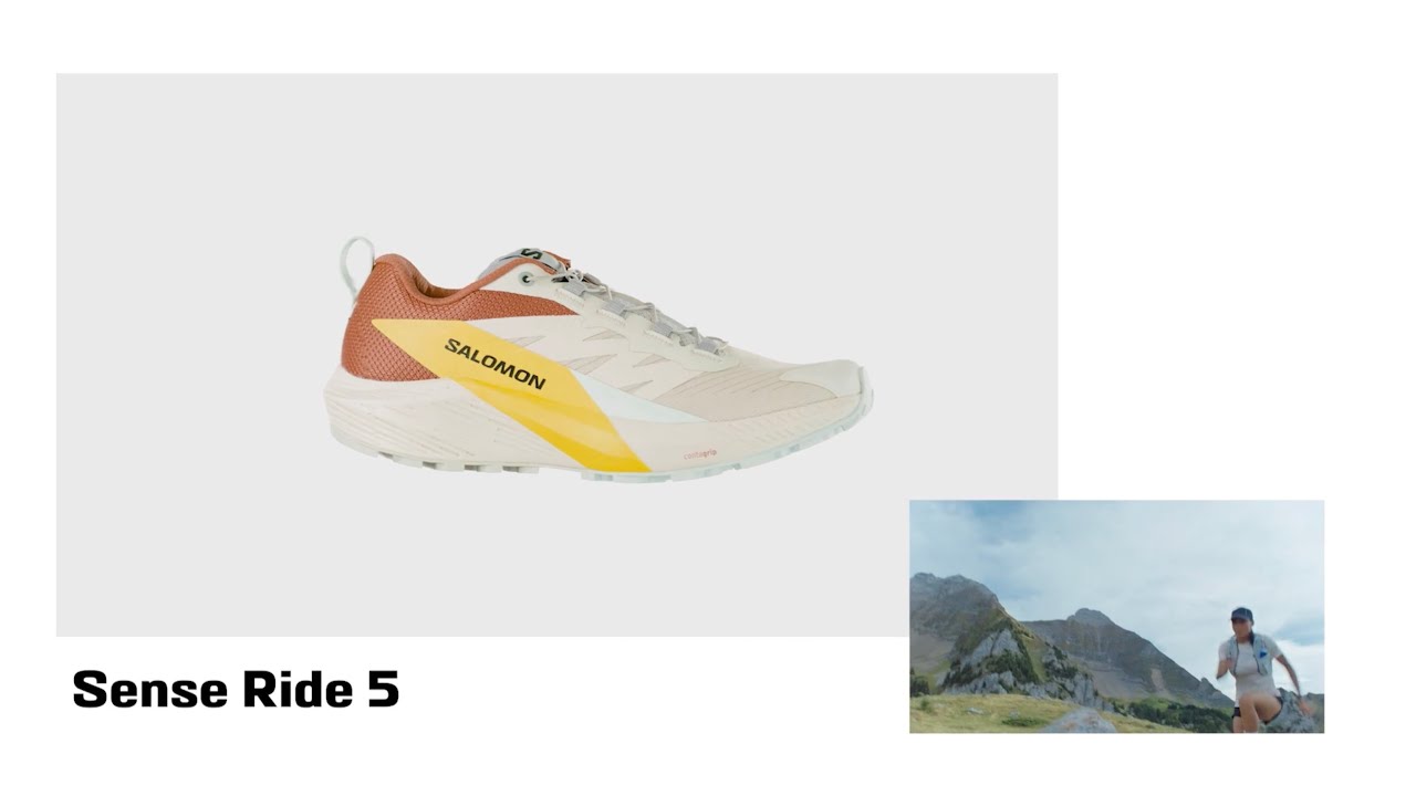 Salomon Sense Ride 5 vyriški bėgimo bateliai juodi L47214300