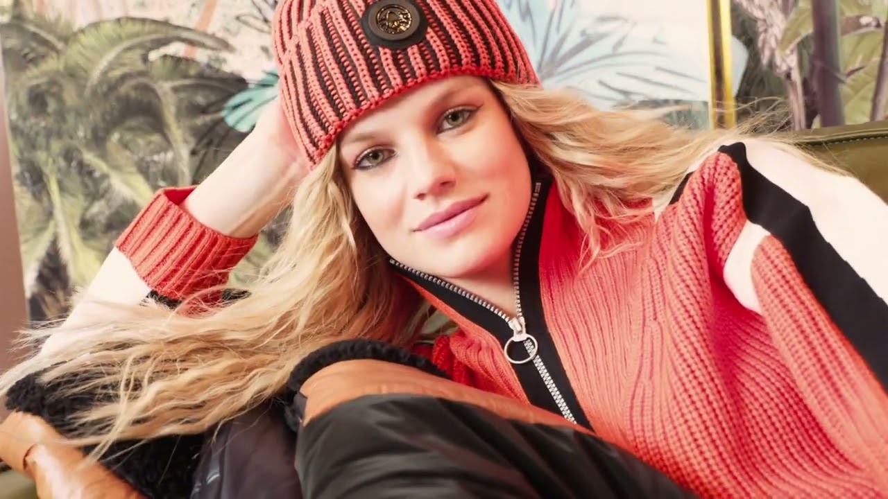 Moteriška žieminė kepurė Sportalm Aris Ski m.P optical white