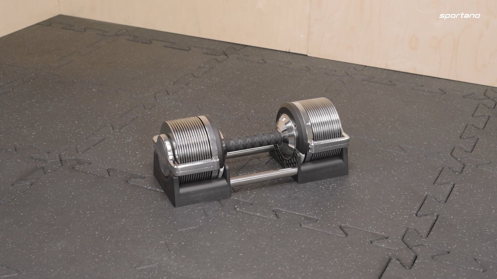 Reguliuojamas hantelis XTREXO TRX-AD32C 3-32 kg sidabrinės spalvos