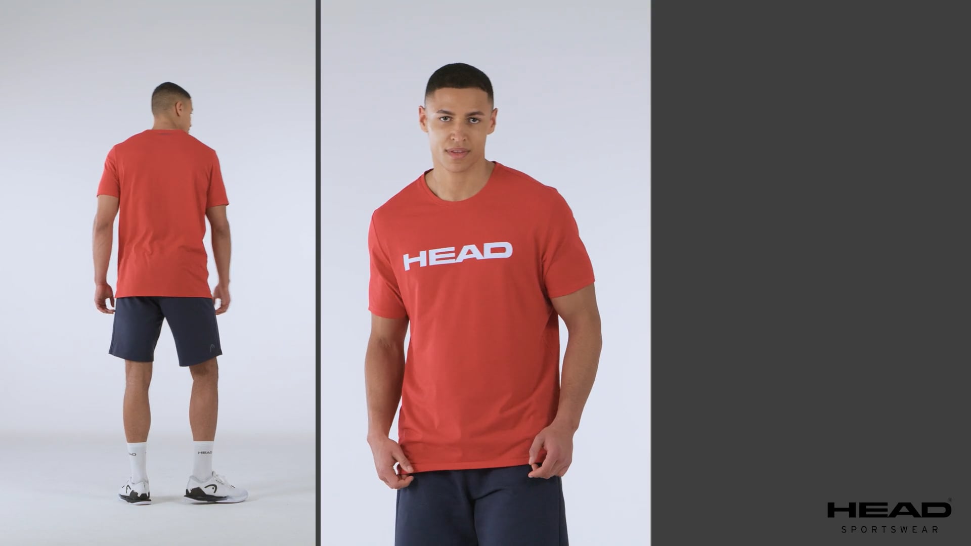 Vyriški teniso marškinėliai HEAD Club Original red