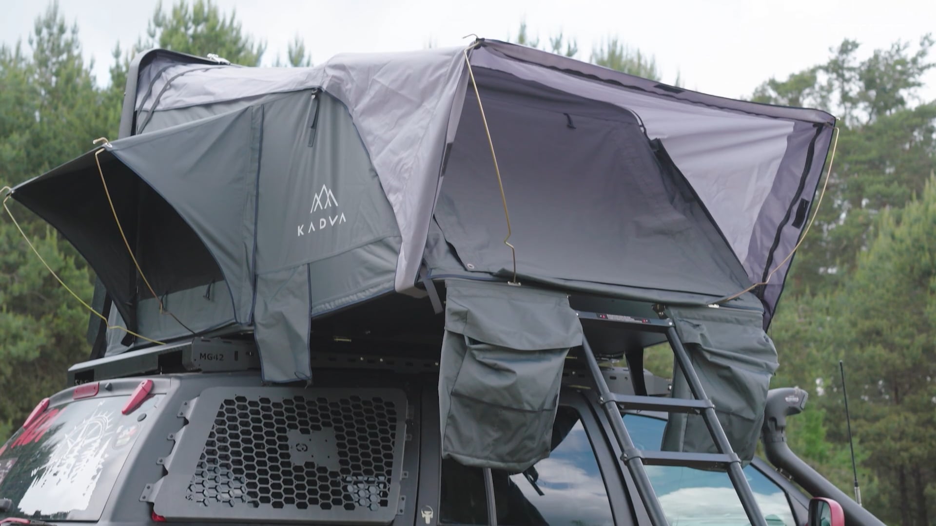 Stogo palapinė KADVA Tardis pilka