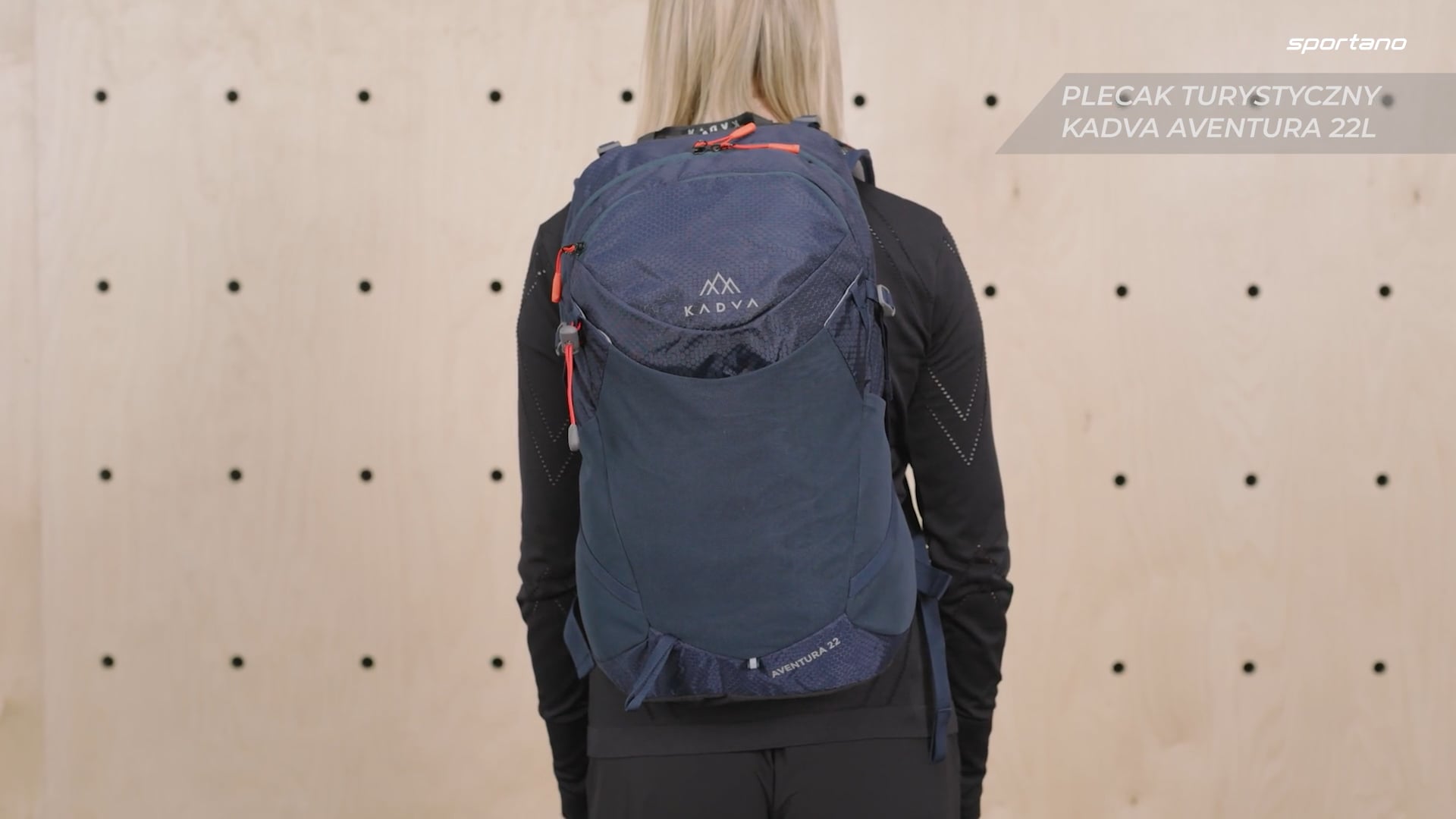 Turistinė kuprinė KADVA Aventura 22 l mėlyna