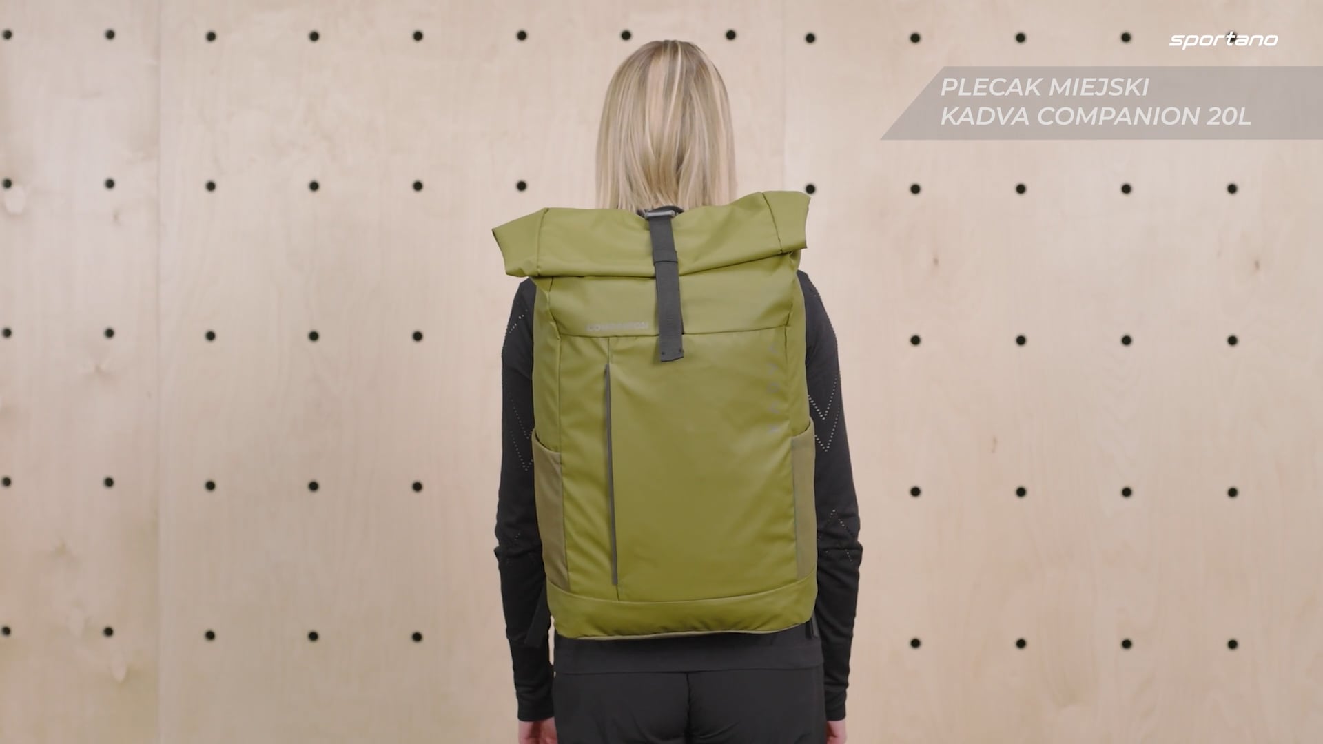 Miesto kuprinė KADVA Companion 20 l khaki