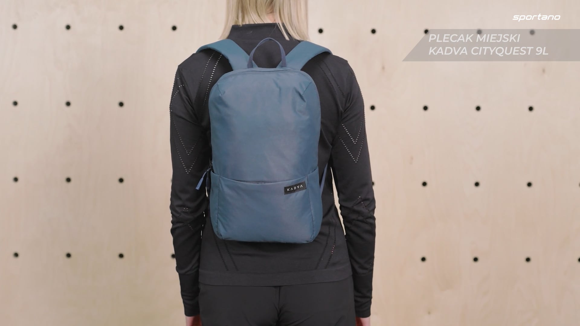 Miesto kuprinė KADVA CityQuest 9 l žalia