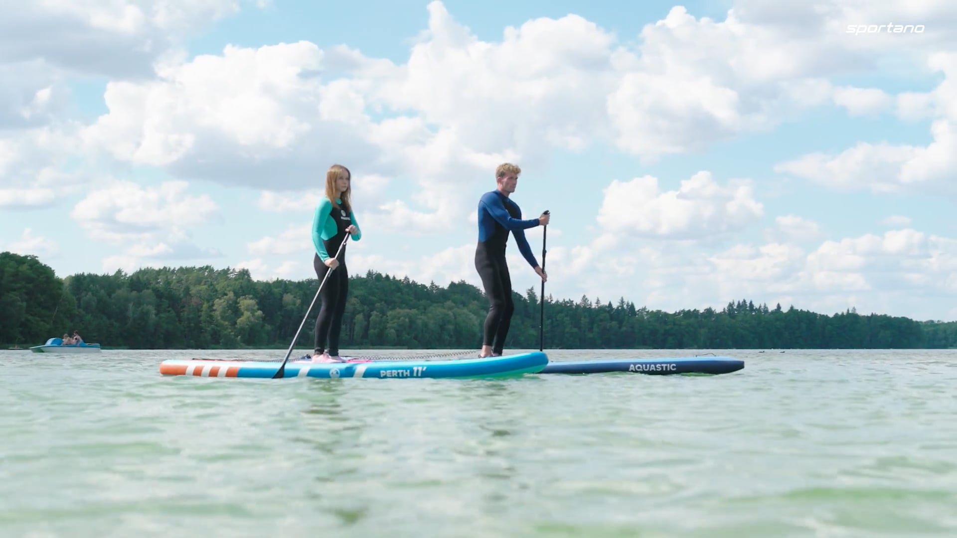 Irklentė SUP AQUASTIC Touring Pro 14'0" tamsiai mėlyna