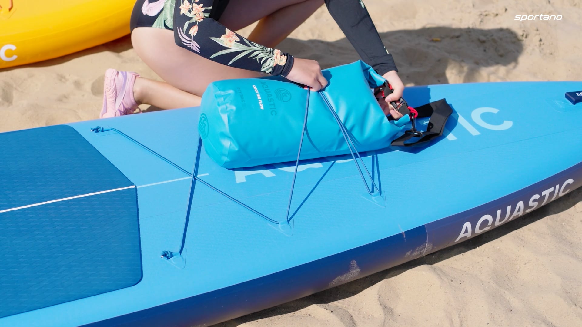 Vandeniui atsparus maišas AQUASTIC Dry Bag 20 l mėlynas