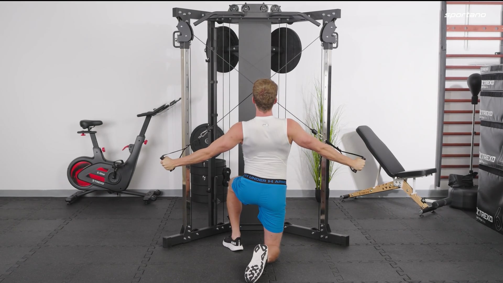 Treniruočių vartai TREXO Odys Commercial black