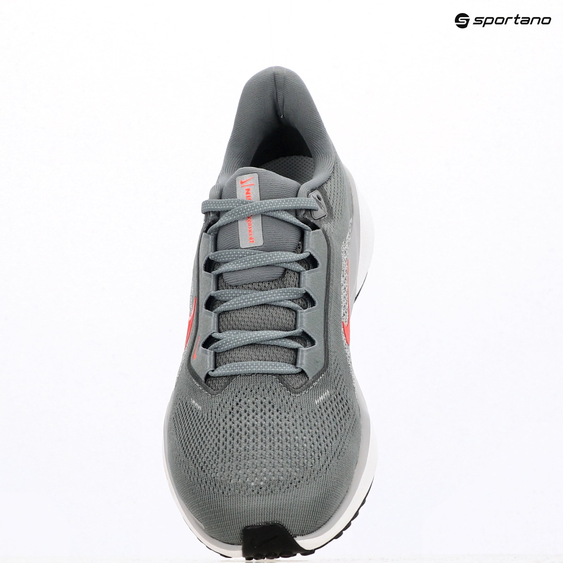 Vyriški bėgimo bateliai Nike Pegasus 41 cool grey/wolf grey/pure platinum/bright crimson
