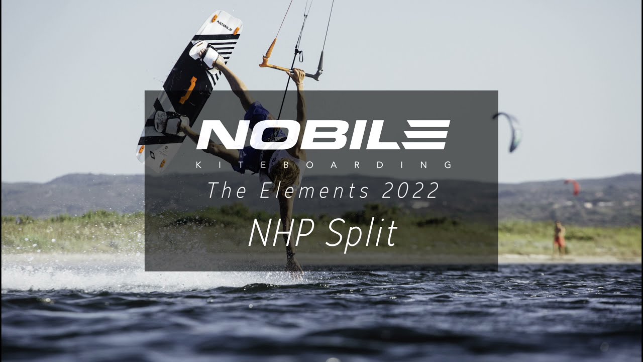 Nobile NHP Split kiteboard juoda K22
