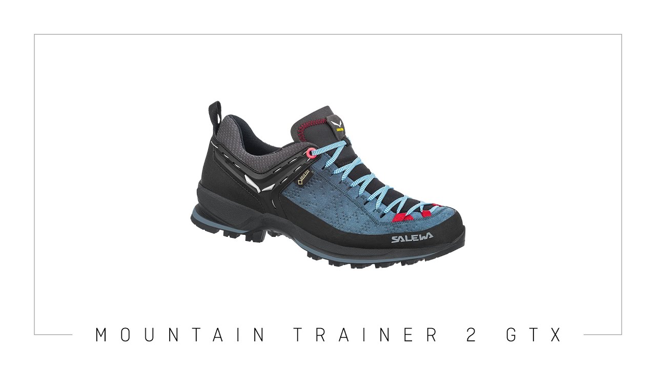 Moteriški trekingo batai Salewa MTN Trainer 2 GTX navy blue 00-0000061358
