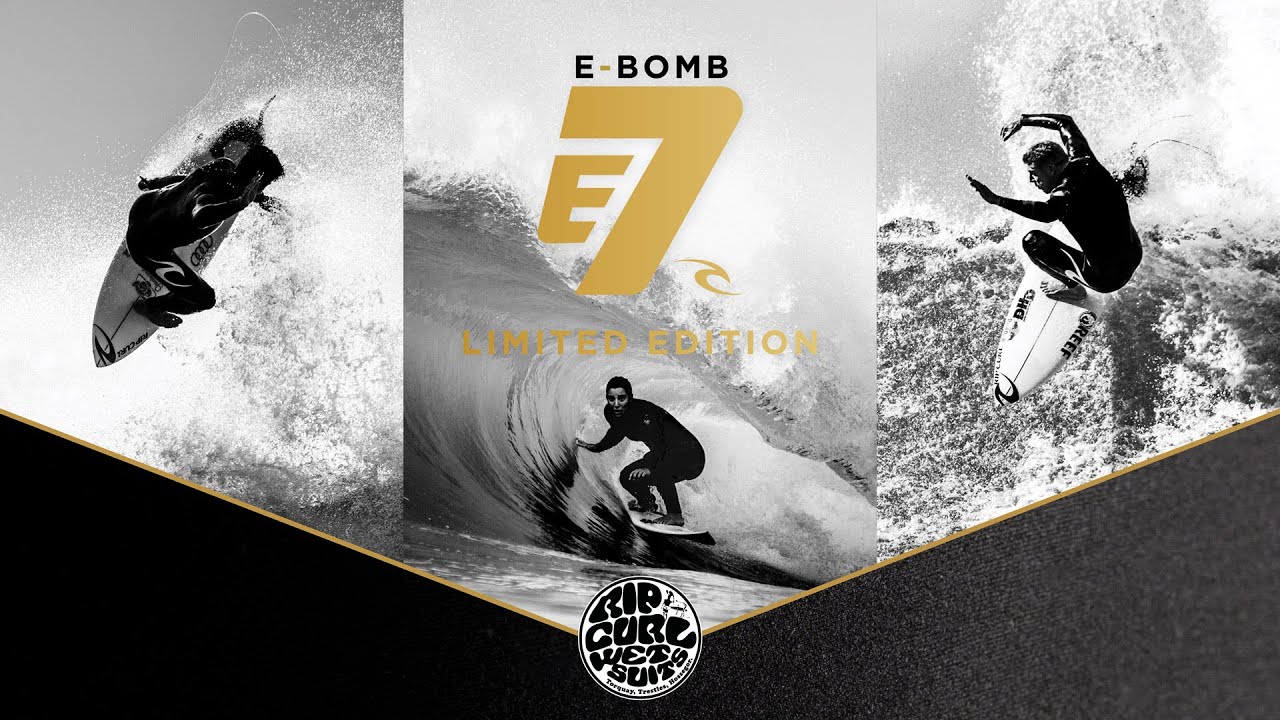 Vyriškos Rip Curl E Bomb LTD 43Gb Z/Free ST Plaukimo putos Black 655464