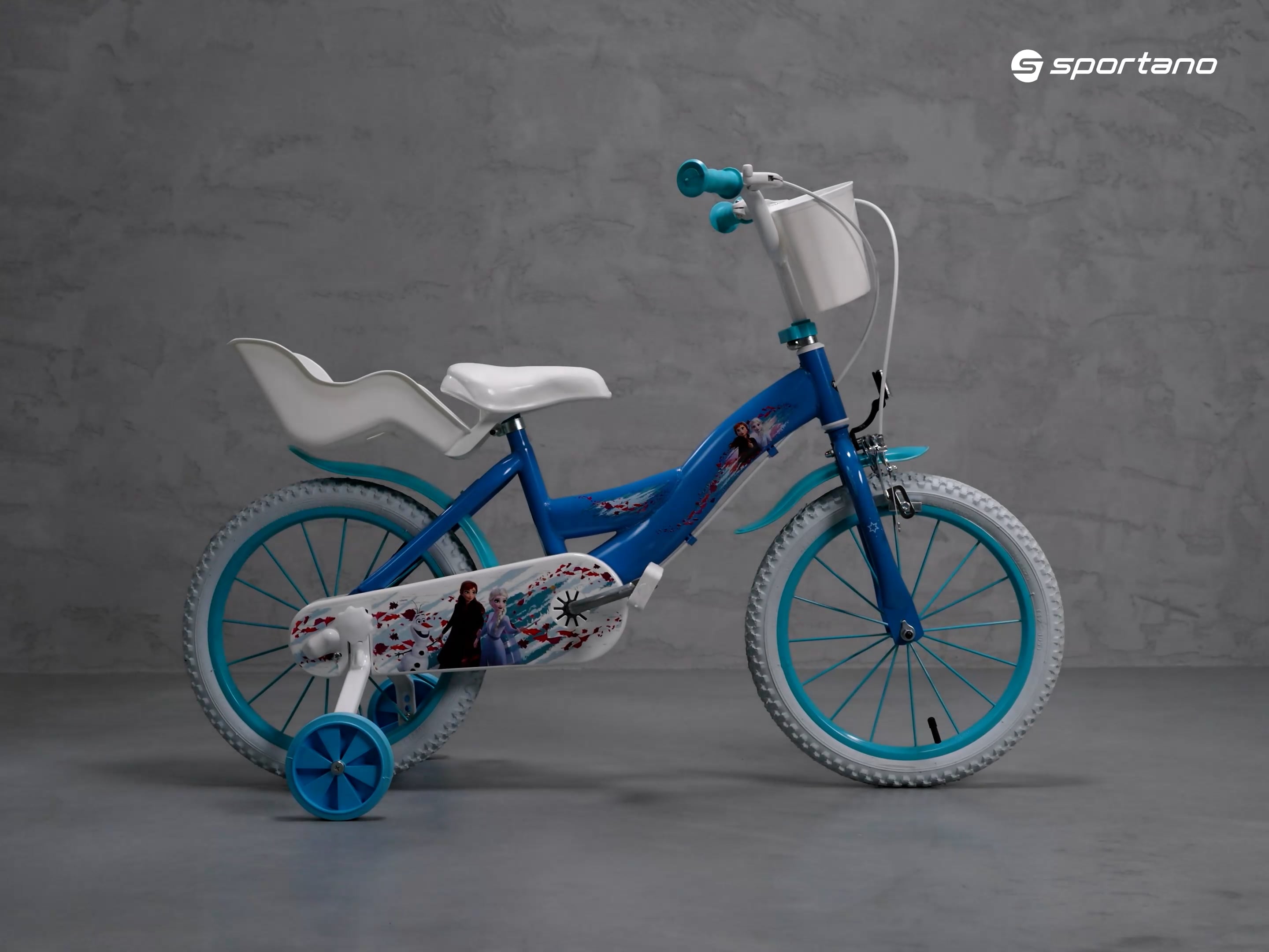 Huffy Frozen 16" vaikiškas dviratis mėlynas 21871W