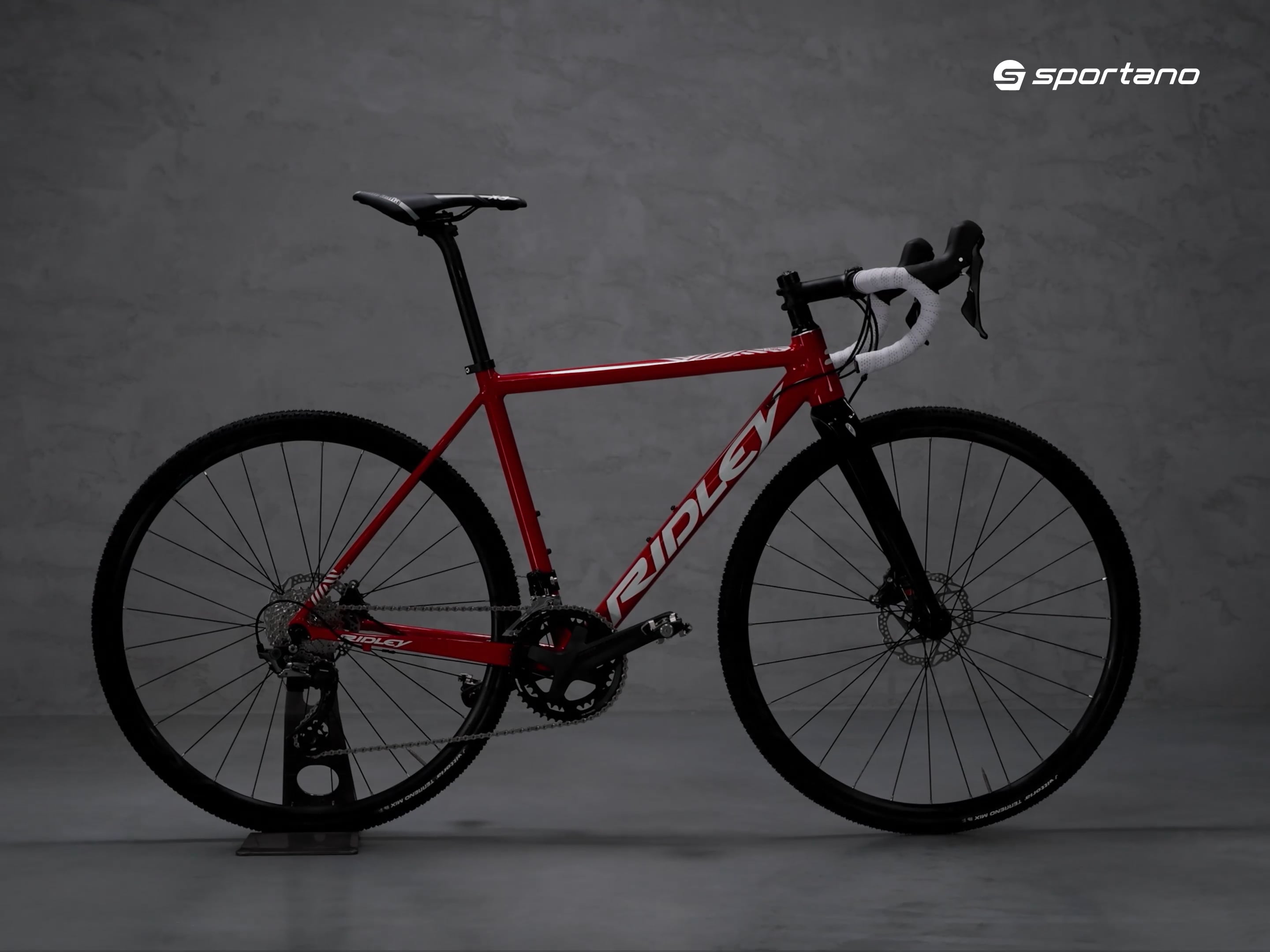 Bėgimo dviratis Ridley X-Ride Disc GRX 600 2x XRI04As raudonas SBIXRIRID921