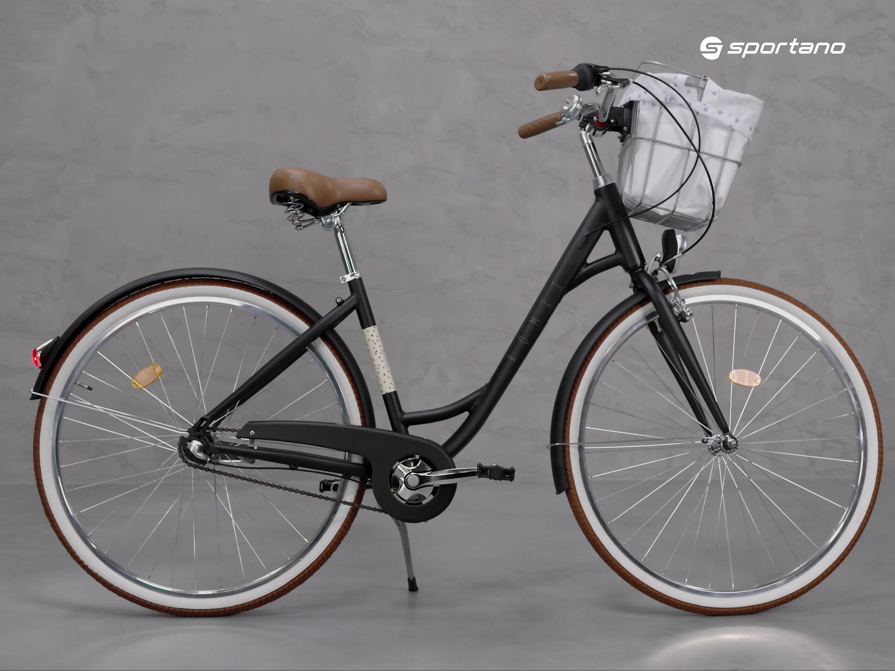 Moteriškas miesto dviratis Romet Pop Art 28 Eco black 2228551