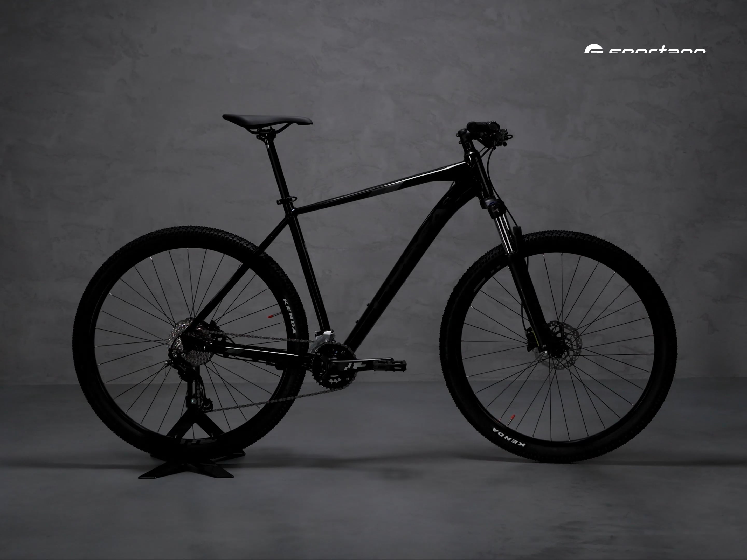 Orbea MX 27 50 kalnų dviratis juodas