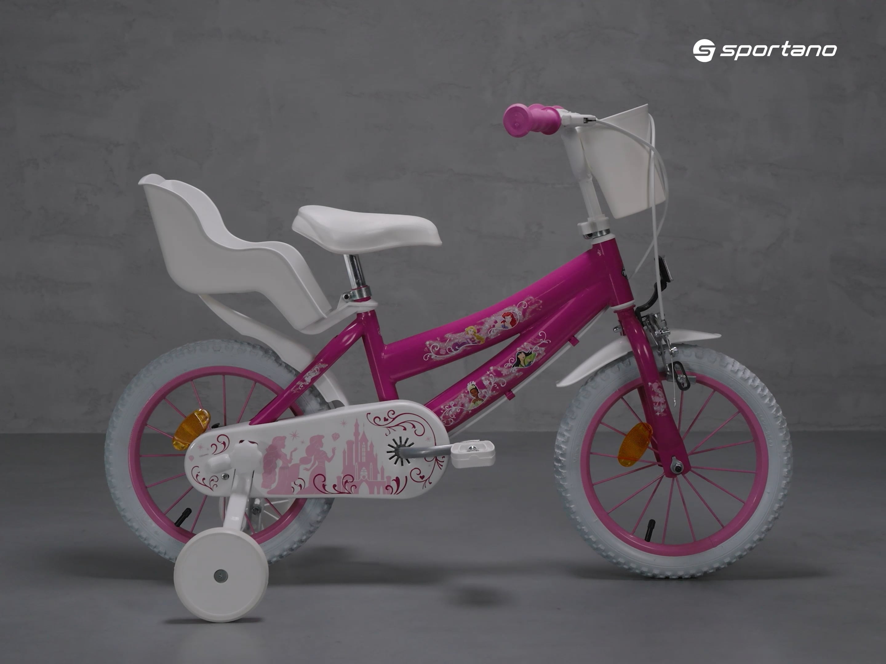Huffy Princess vaikiškas 14 colių rožinis dviratis 24411W