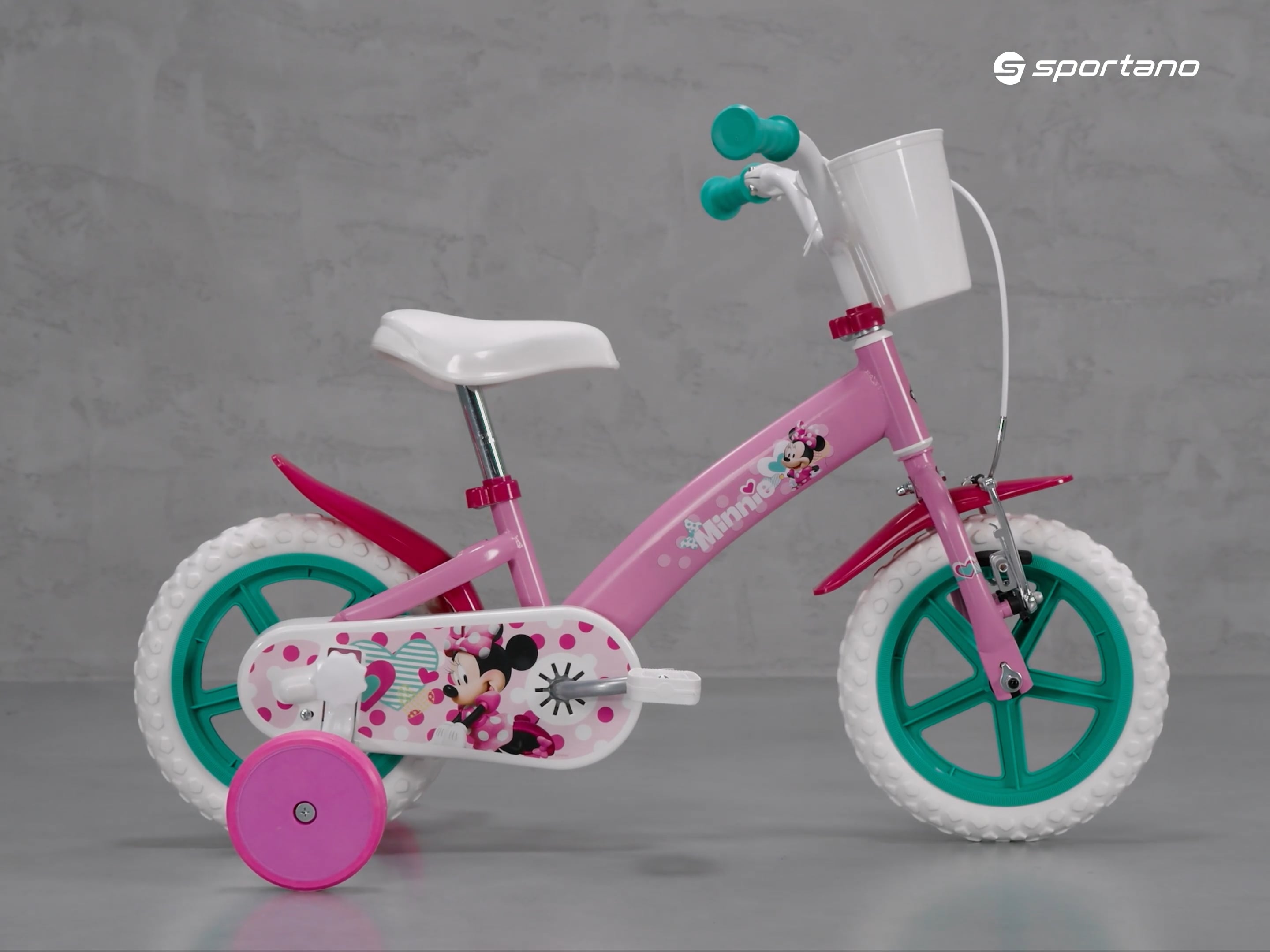 Vaikiškas dviratis Huffy Minnie 12" rožinis 22431W
