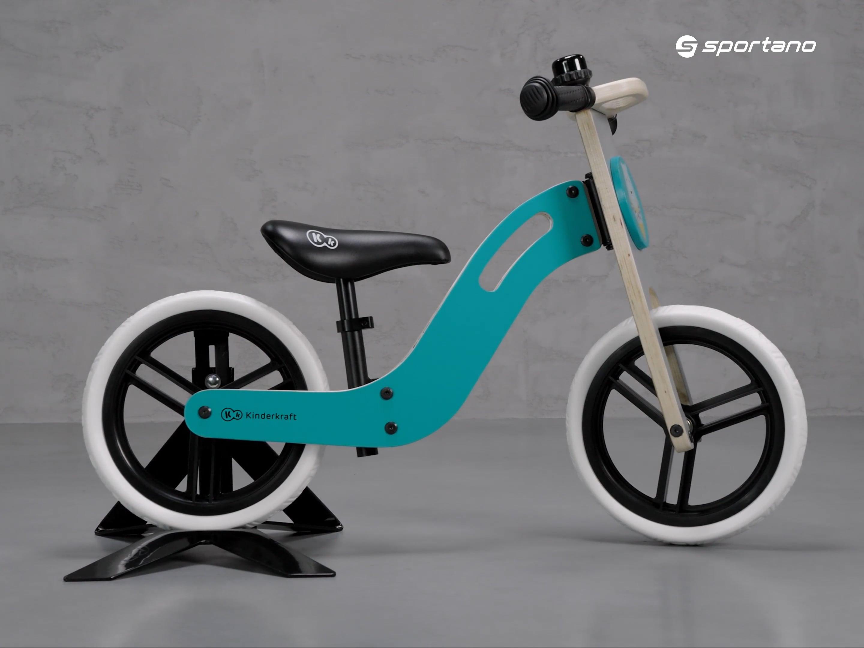 Kinderkraft krosinis dviratis Uniq mėlynas KKRUNIQTRQ0000