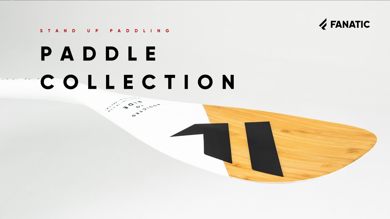SUP irklentė 3 dalių Fanatic Bamboo Carbon 50 Reguliuojama ruda 13200-1307